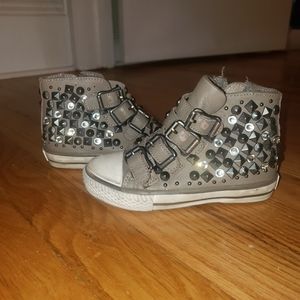 ASH little girls sneakers- size 25 or 9.5/10